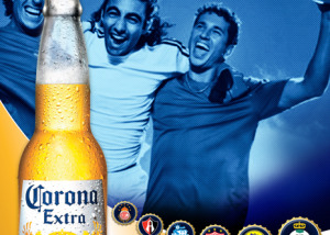 Corona Beer- World Cup Soccer, Show your love for the game. Brand Identity, Glenn Clegg.