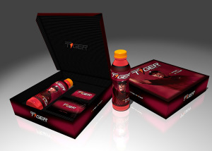 Gatorade Tiger Brand- product rollout promo. Press kit. Brand Identity, Glenn Clegg