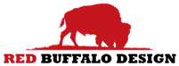 Red Buffalo Design Logo, Dallas, Texas